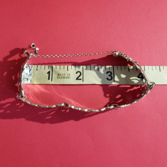 Vintage Antique 925 Dragon Hinged Bracelet - Picture 5 of 7